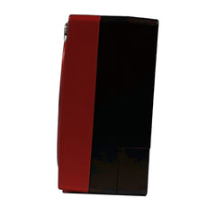 Fuji Metallic Dark Red Alarm Clock