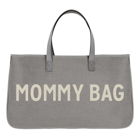 Grey Tote - Mommy Bag