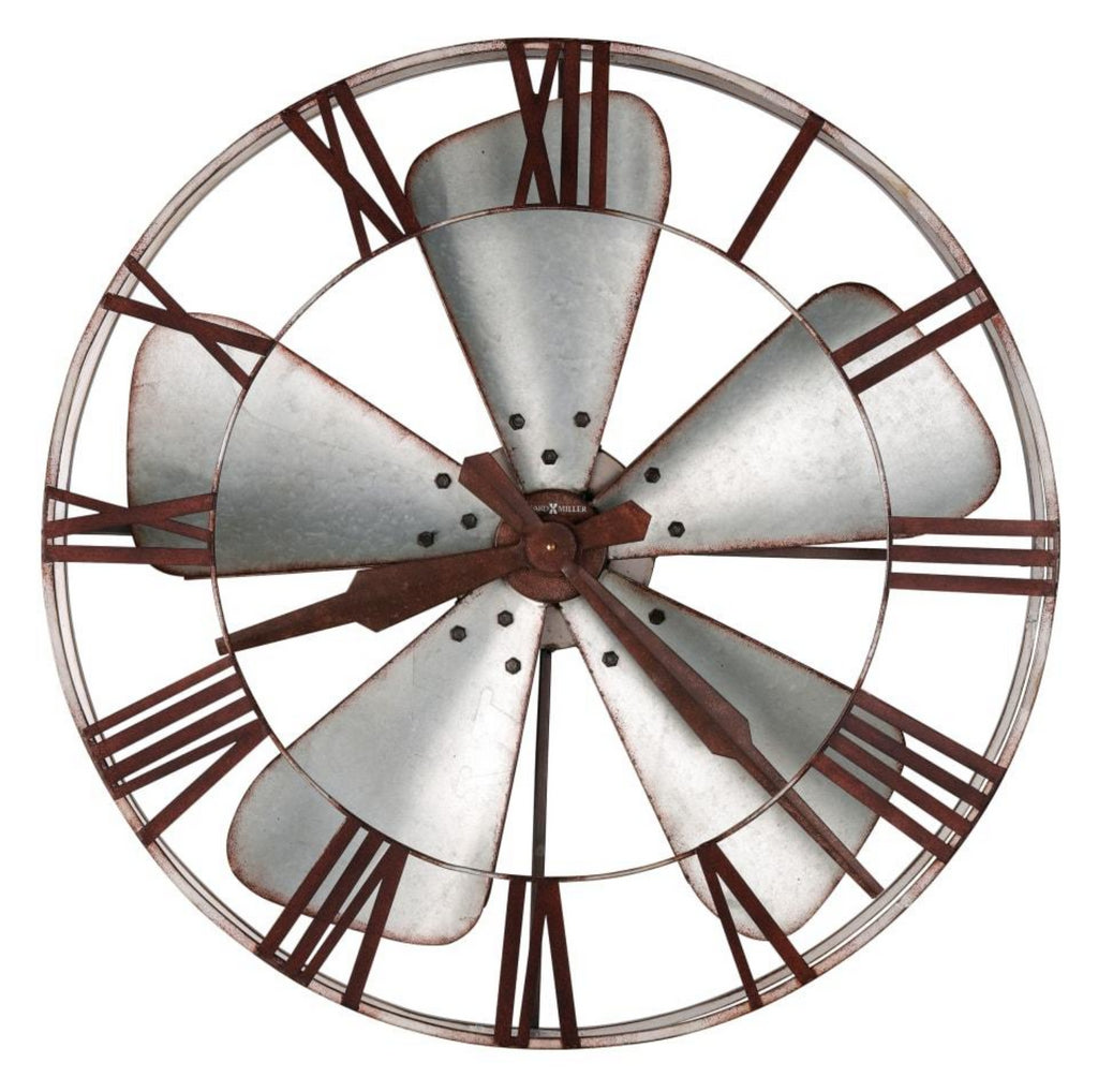 Mill Shop Metal Wall Clock