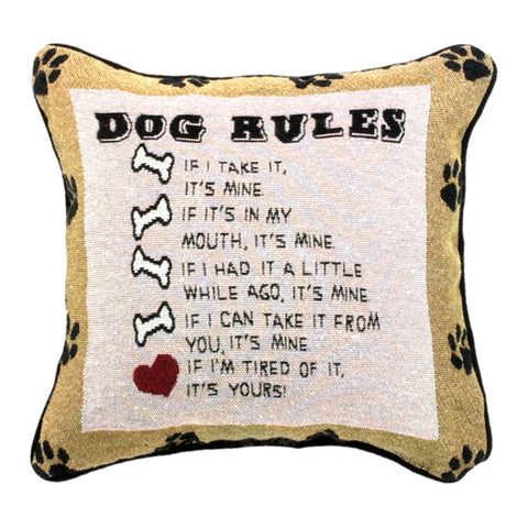 Dog Laws Pillow