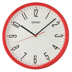 Kihon Red 12" Wall Clock