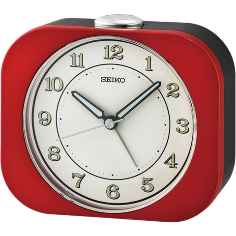Kyoda Retro Metallic Red Alarm Clock