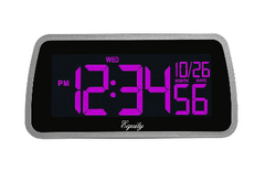 Color Changing LCD Digital Alarm Clock
