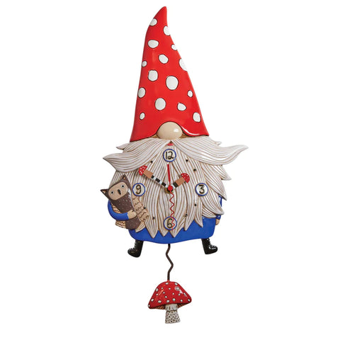 Gnome Whimsical Wall Clock