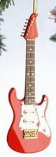 Red Electric Guitar Hanging Decoration