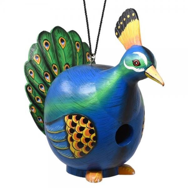 Peacock Gord-O Birdhouse