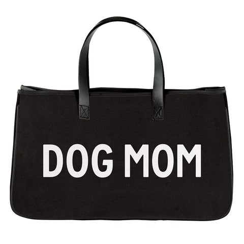 Black Tote - Dog Mom