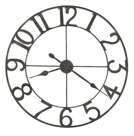 Artwell Large Iron Wall Clock