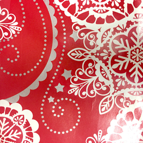 Gift Wrapping - Christmas Snowflake