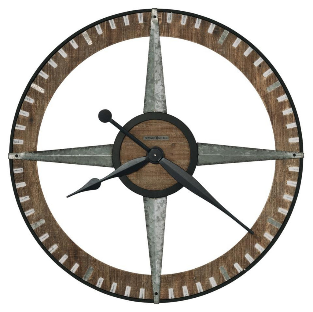 Buster Metal & Wood Wall Clock