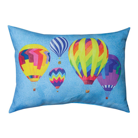 Balloon Ride Indoor/Outdoor Pillow