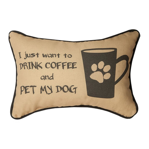 Pet My Dog Pillow