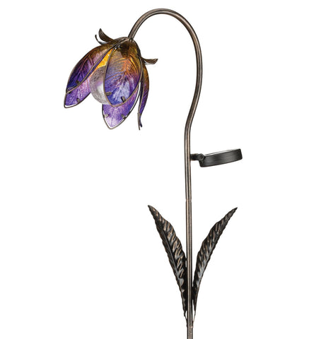 Wildflower Purple Solar Stake