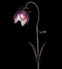 Wildflower Pink Solar Stake