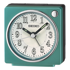 Fuji Metallic Green Alarm Clock