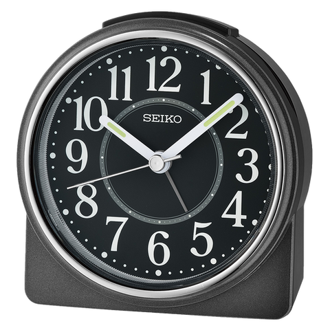 Marui Black Alarm Clock