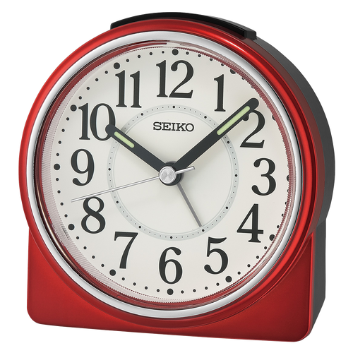Marui Dark Red Alarm Clock