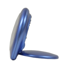 Travel Alarm with Flip Cover in Metallic Blue