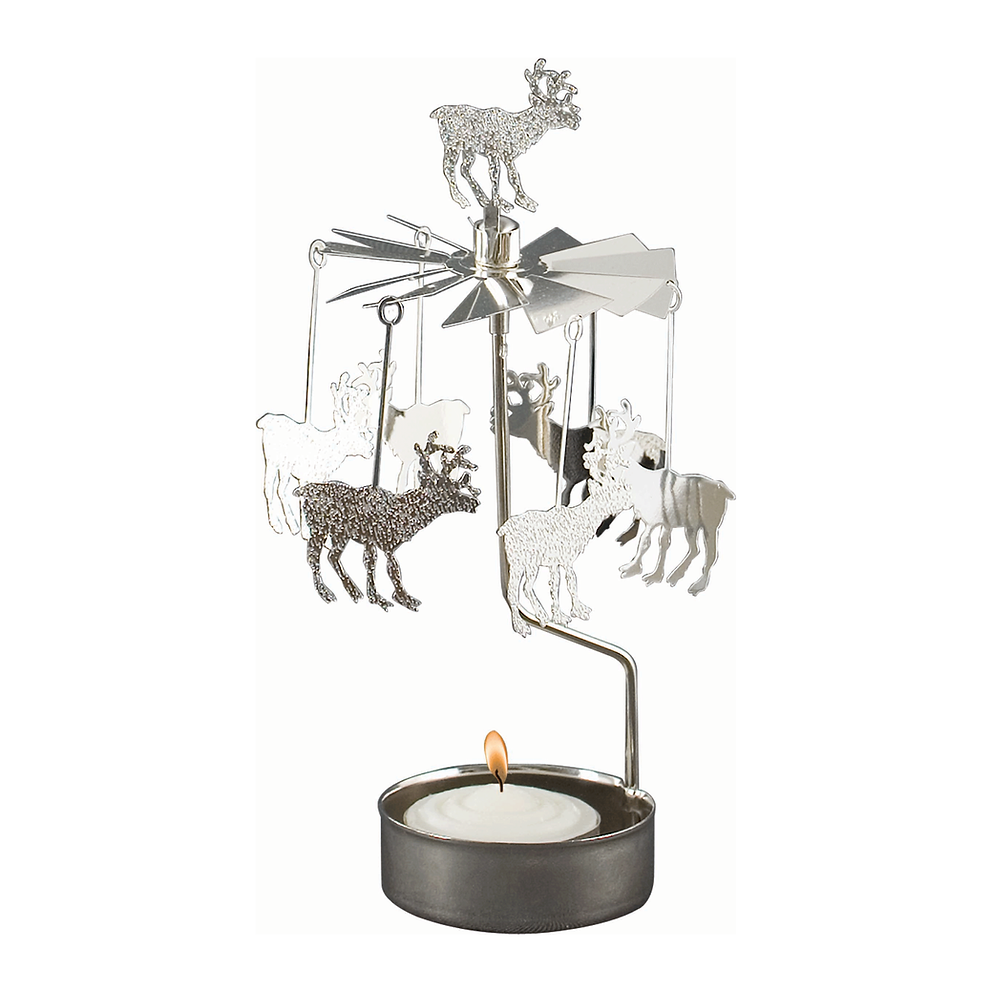Reindeer Rotary Candle Holder