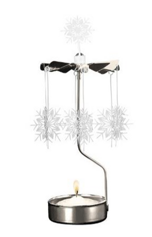 Snowflake Rotary Candle Holder