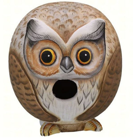 Owl Gord-O Birdhouse