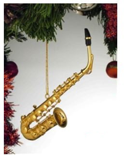 Brass Alto Saxophone Hanging Decoration